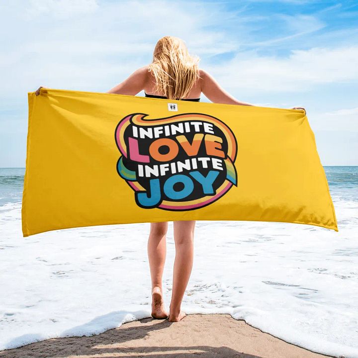 Infinite Love Infinite Joy Towel product image (2)