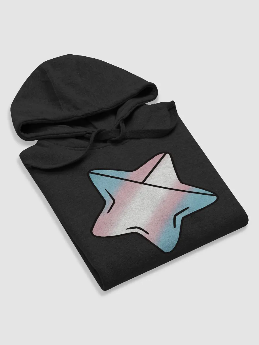 Trans Pride Folding Star Hoodie product image (41)