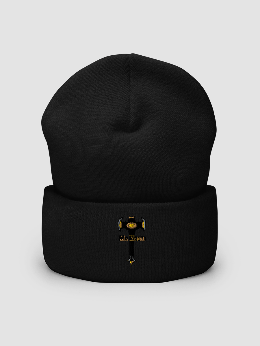 [Kr0ss Family] Embroidered Cuffed Beanie Yupoong 1501KC product image (2)