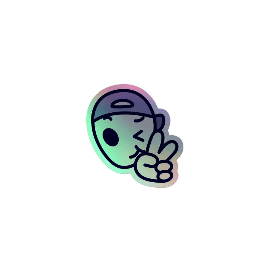 COME IN PEACE Holo Sticker product image (1)