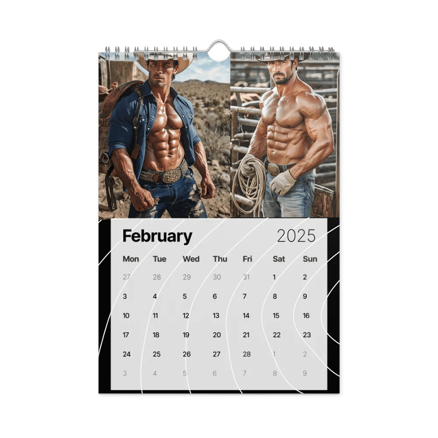 2025 Muscle Hunks Calendar product image (6)