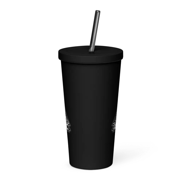 Isolierte Cup mit Trinkhalm (600ml) product image (2)