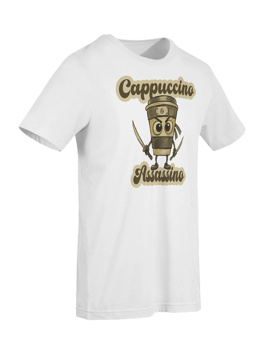 Cappuccino Assassino – The Deadliest Cup of Cute Tshirt product image (78)