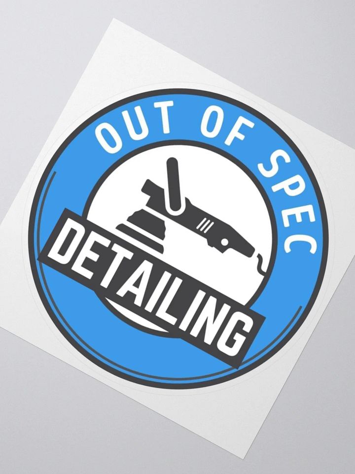 Out of Spec Detailing Sticker product image (2)