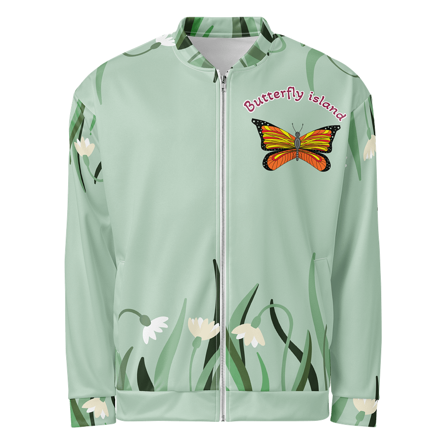 Butterfly Island Customizable Bomber Jacket product image (1)