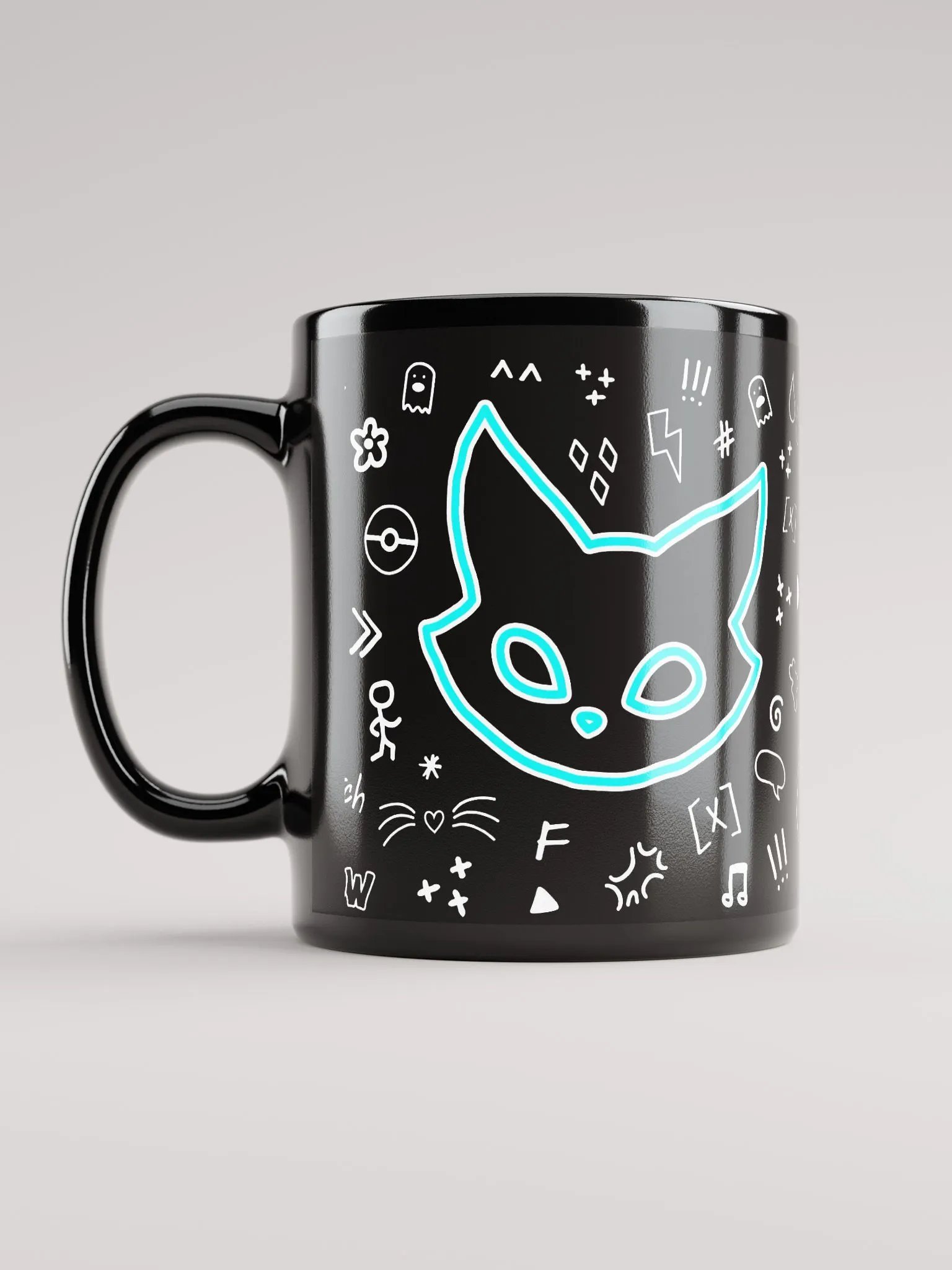 Fana Tasse Schwarz Blau product image (6)