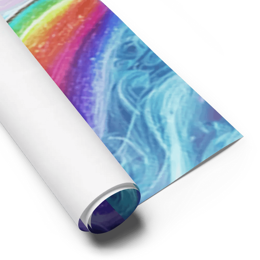 Ethereal Spectrum Rainbow Wrapping Paper Set product image (6)