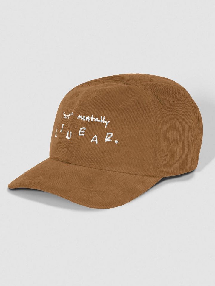 *not* mentally linear Cord Hat product image (2)