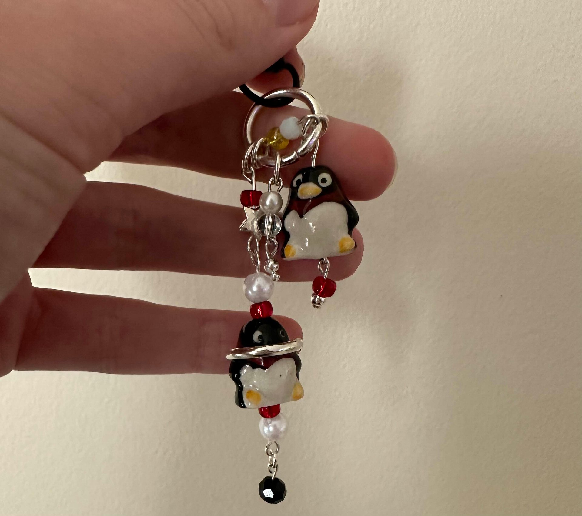 Epic handmade penguin keychain! product image (2)