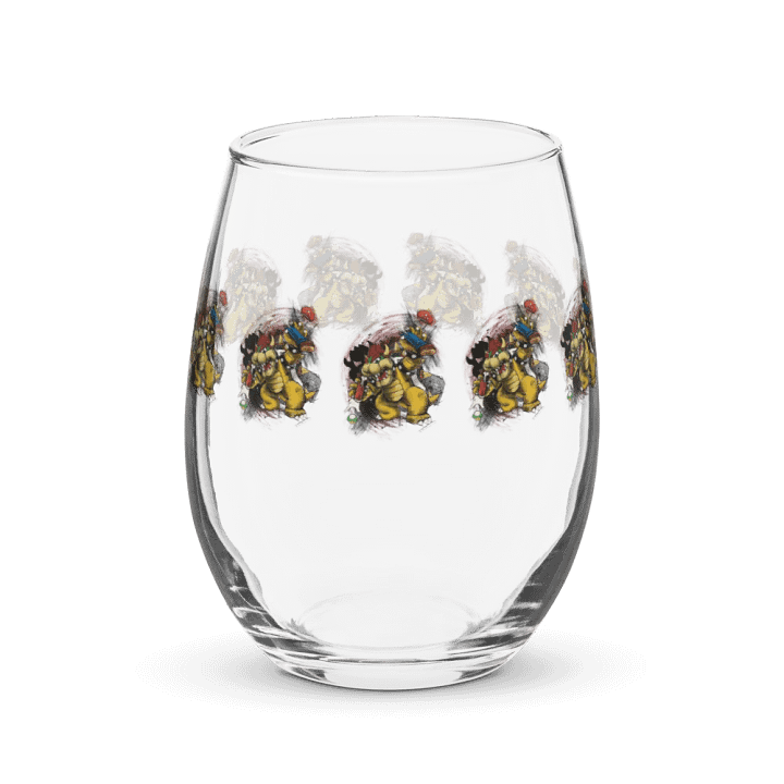 Bowser by StephyJ Stemless Wine Glass product image (1)
