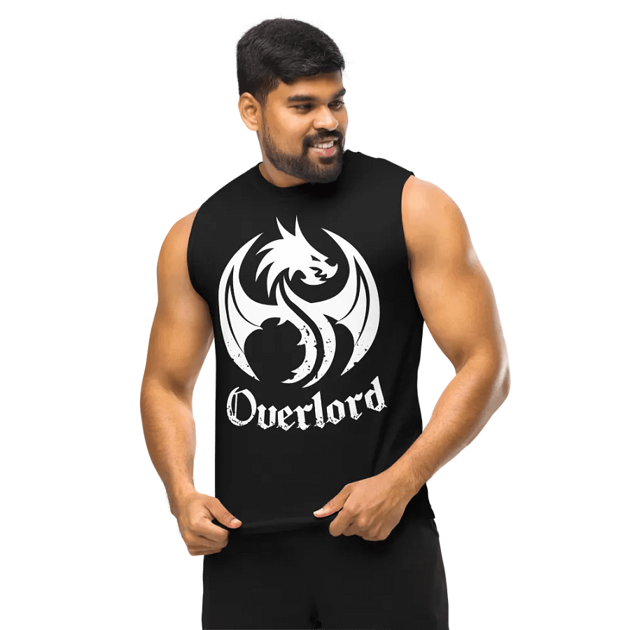 Overlord Muscle Tank (White) product image (10)