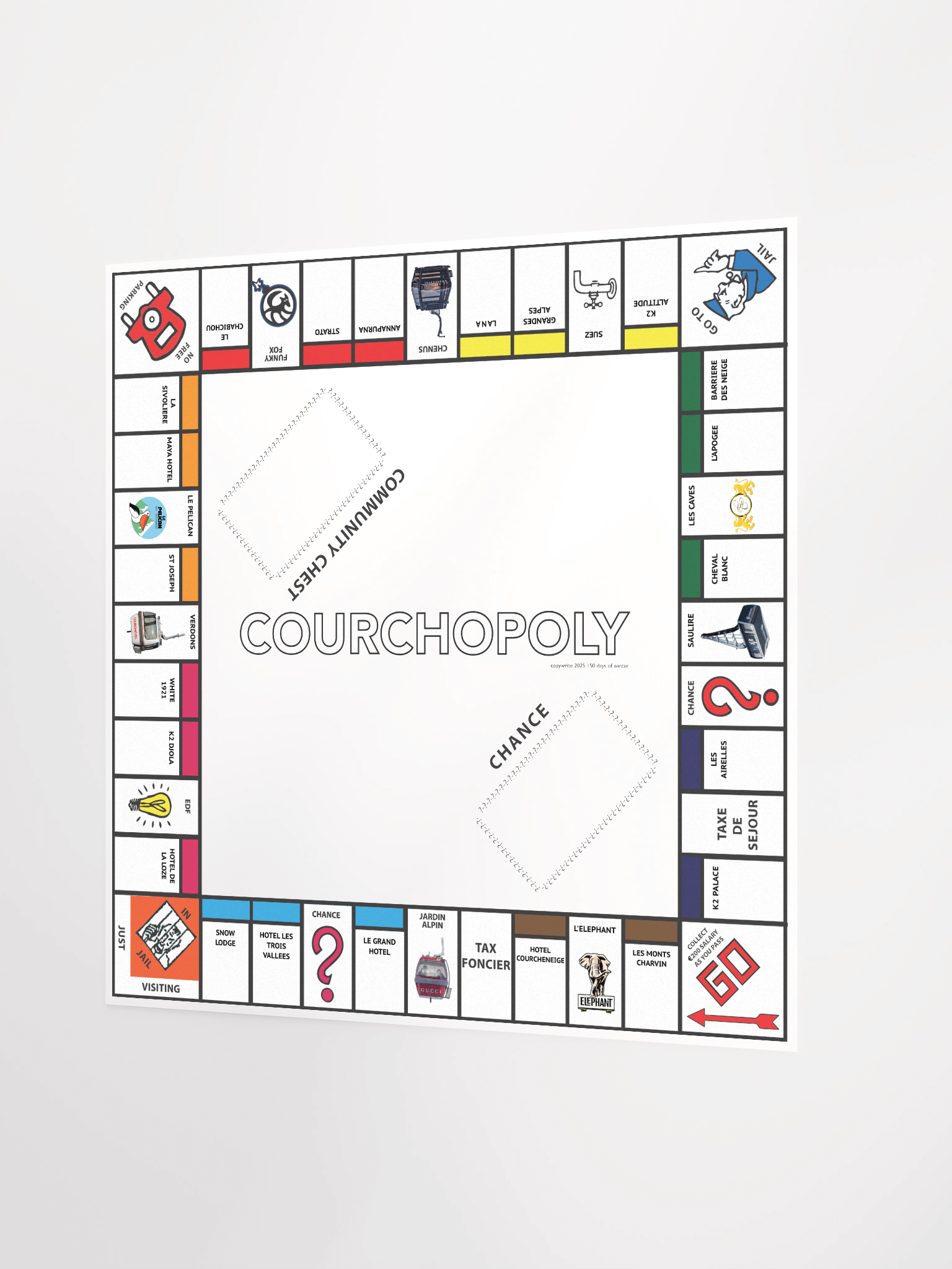 Courchevel Monopoly product image (2)