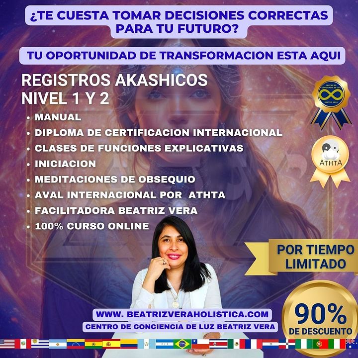Registros akáshicos nivel 1 y 2 (clases diferidas digitales) product image (1)