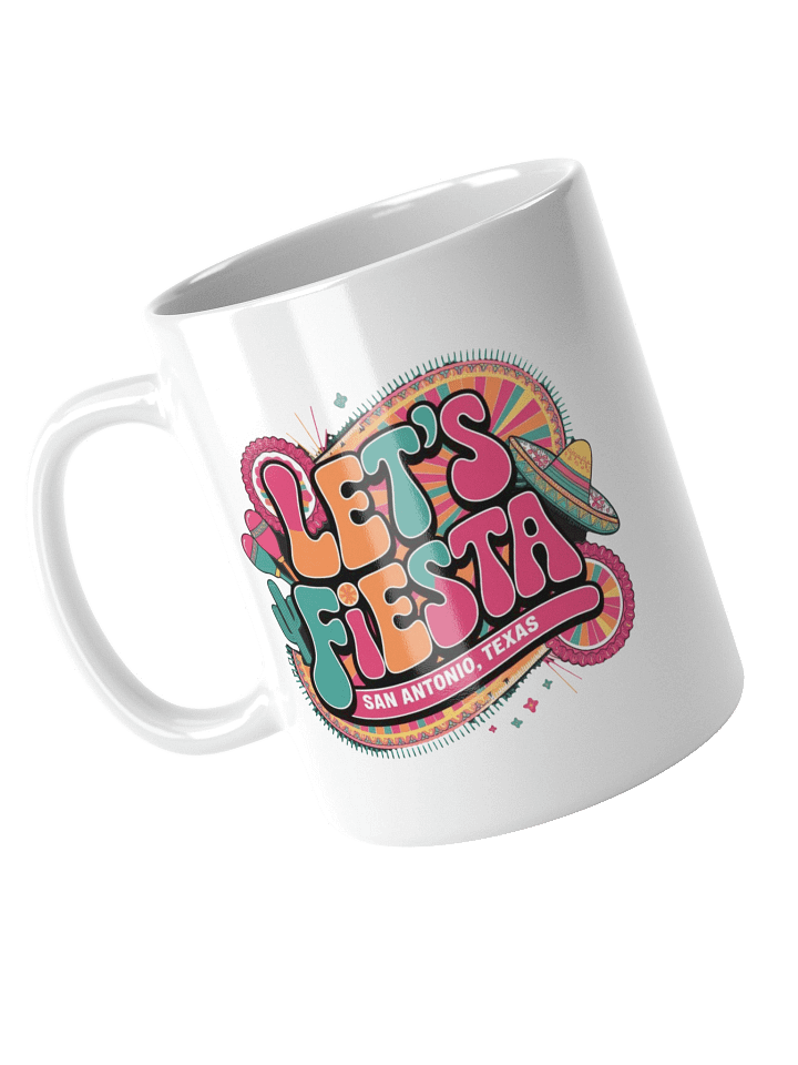 Fiesta Fun White Glossy Mug product image (1)