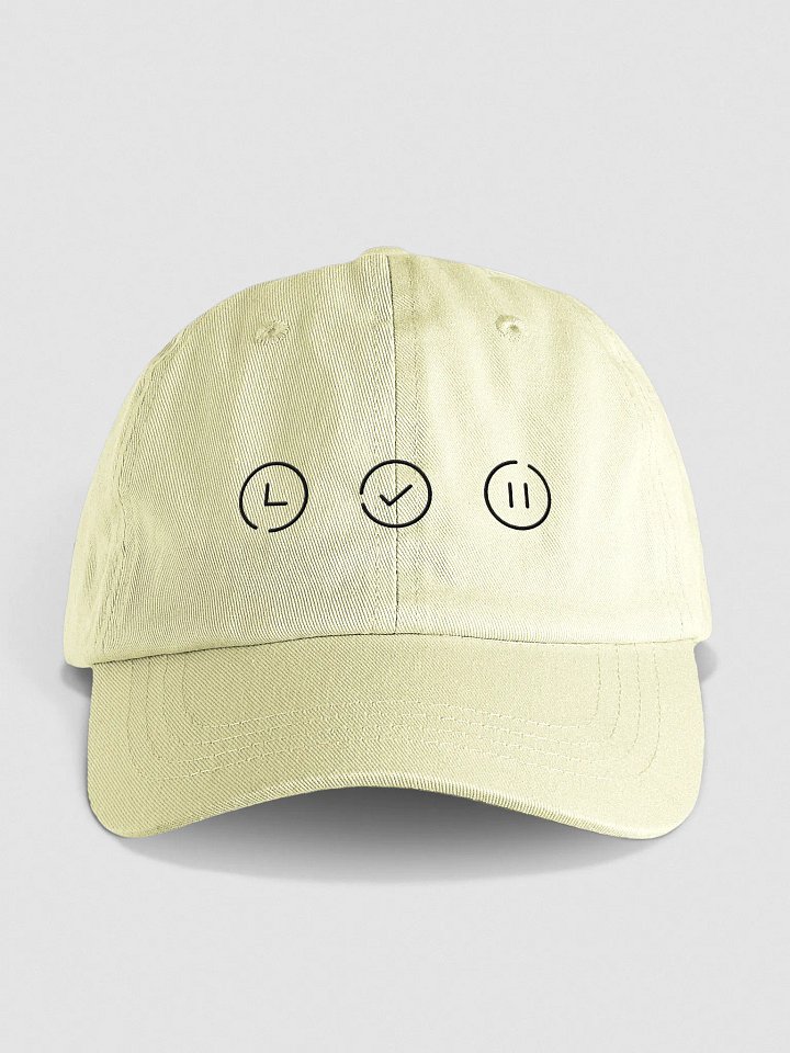 Shimmer Mastery Dad Hat - Yellow product image (1)
