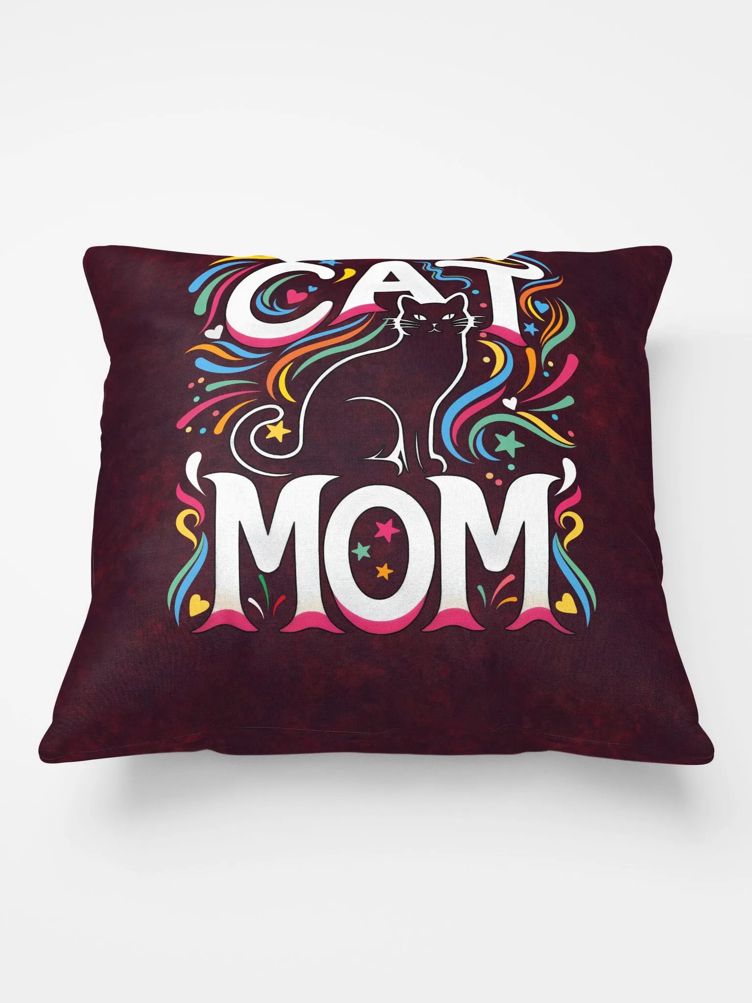 Cat Mom Vibes Pillow product image (3)