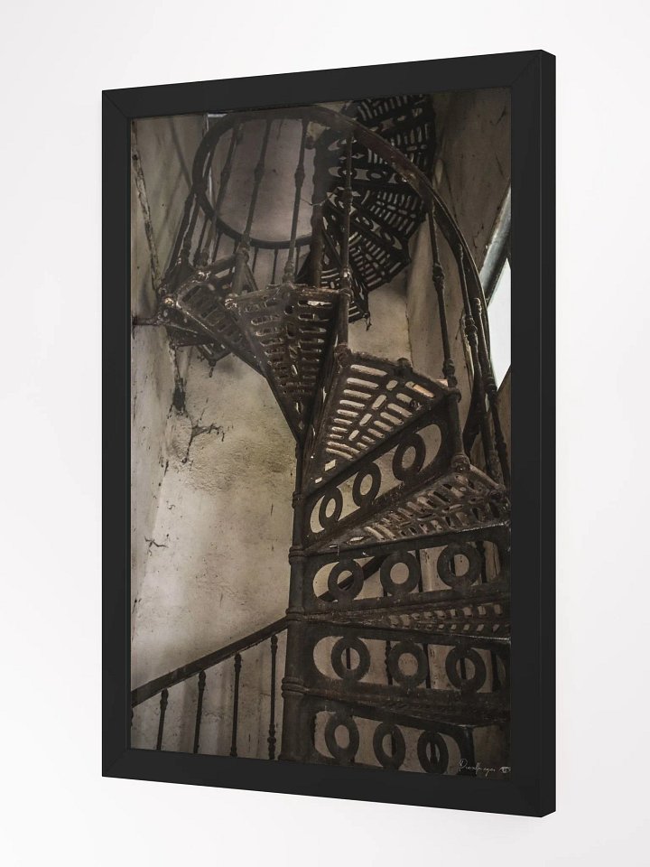 Print Fine Art - Forgotten Spiral Staircase - Abandoned Religious Institute product image (3)
