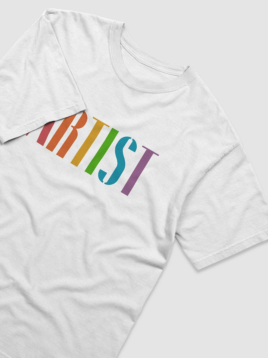 Artist In Rainbow Type - T-Shirt product image (3)