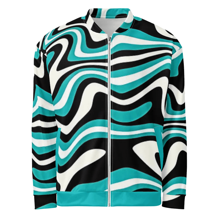 Fluidity Unleashed Bomber Jacket product image (1)