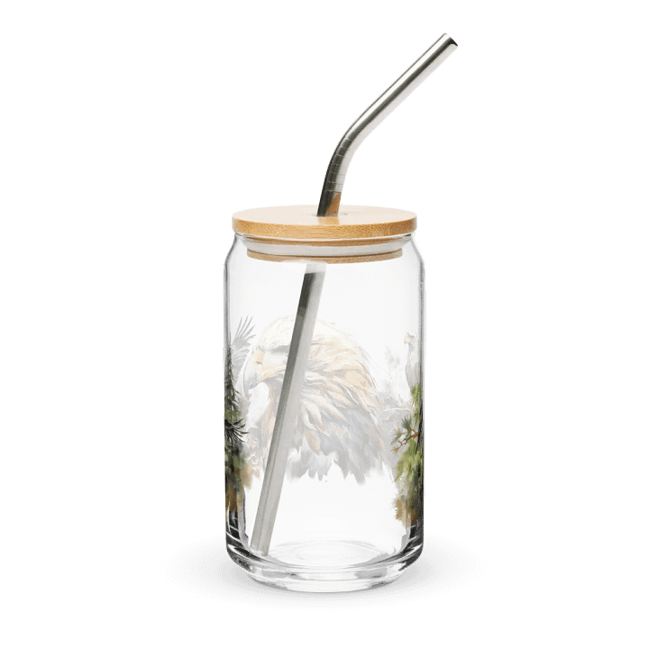 Eagles Flight Glass Can Sipper product image (2)