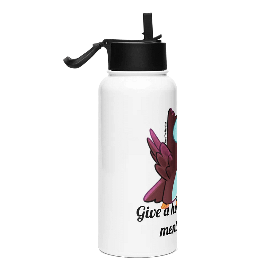Olly The Owl "Give A Hoot" Steel Water Bottle product image (4)