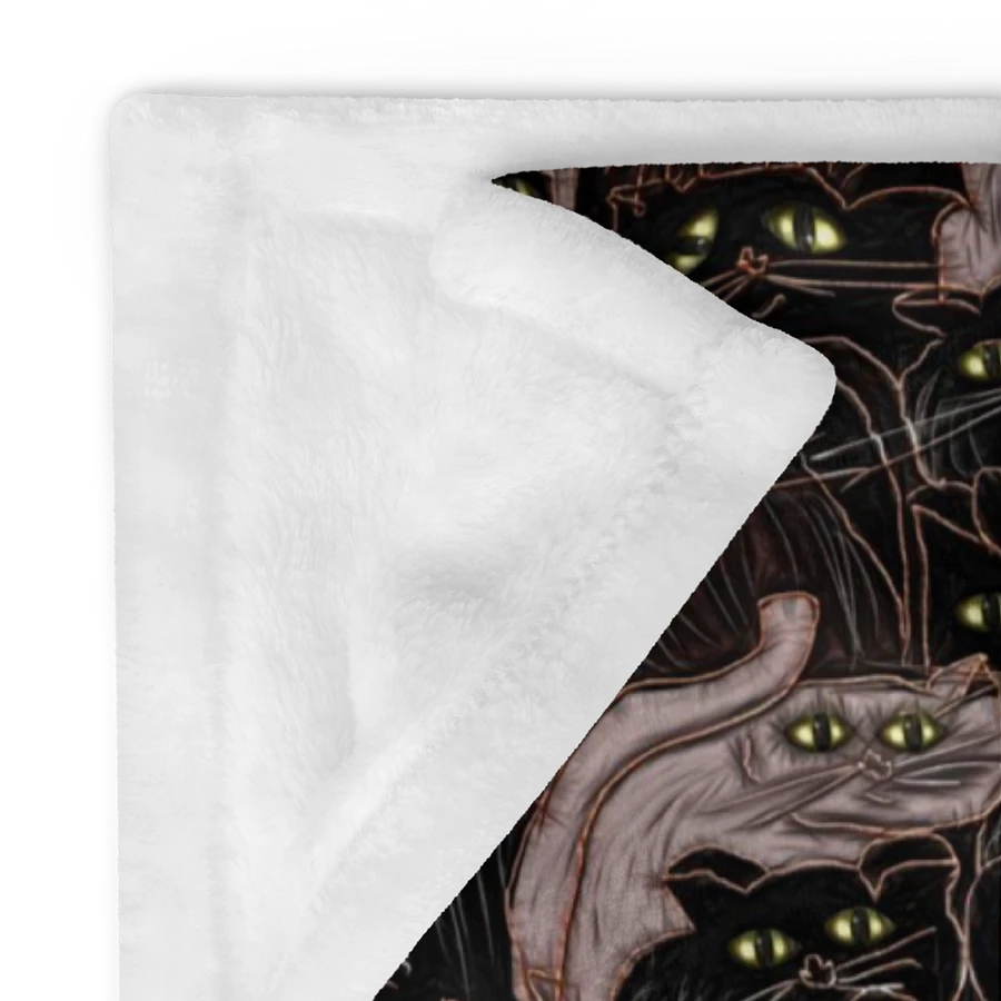 Black Cats Throw Blanket product image (24)