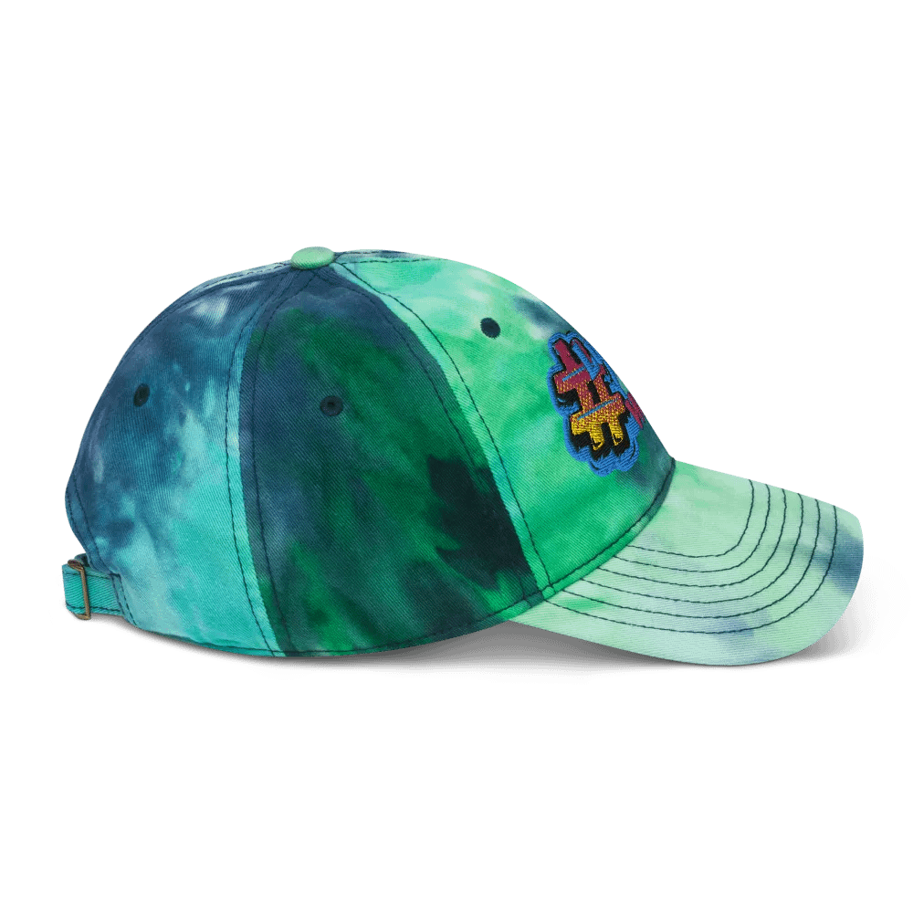 Lurkin' & Workin' Tie-Dye Hat product image (5)