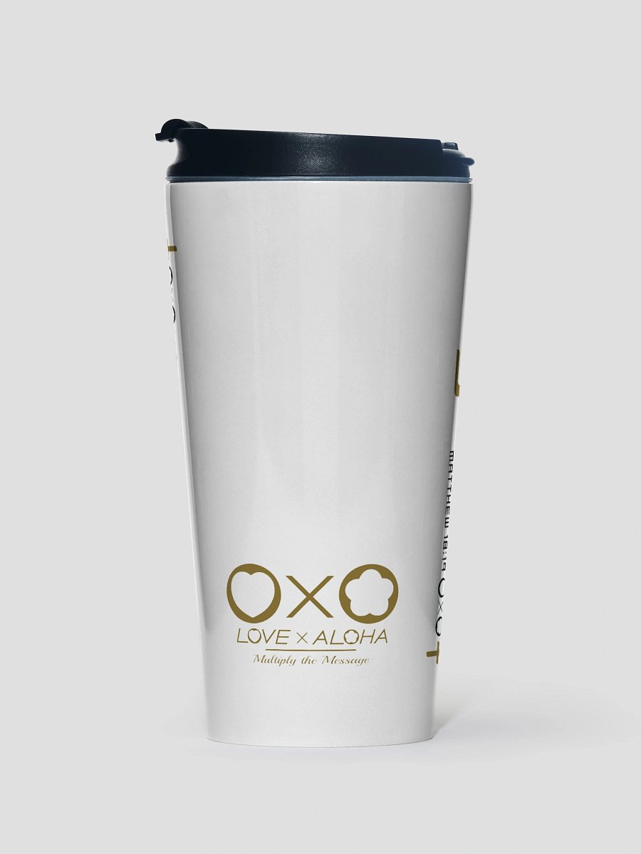 LXA PrayStation Travel Mug - White | Love X Aloha - Faith Collection | Premium Christian Merch product image (1)