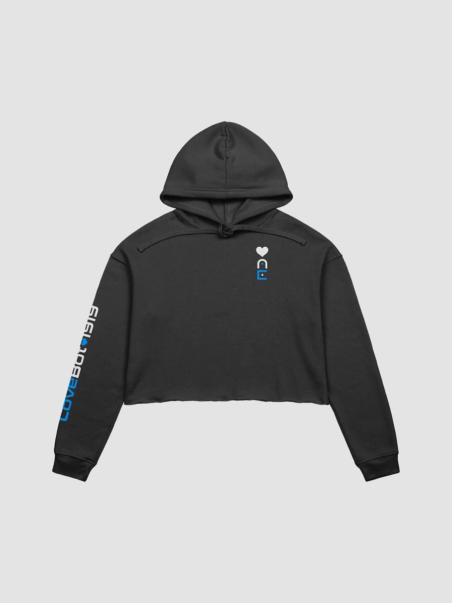 LoveBot 1919 Crop Hoodie product image (2)