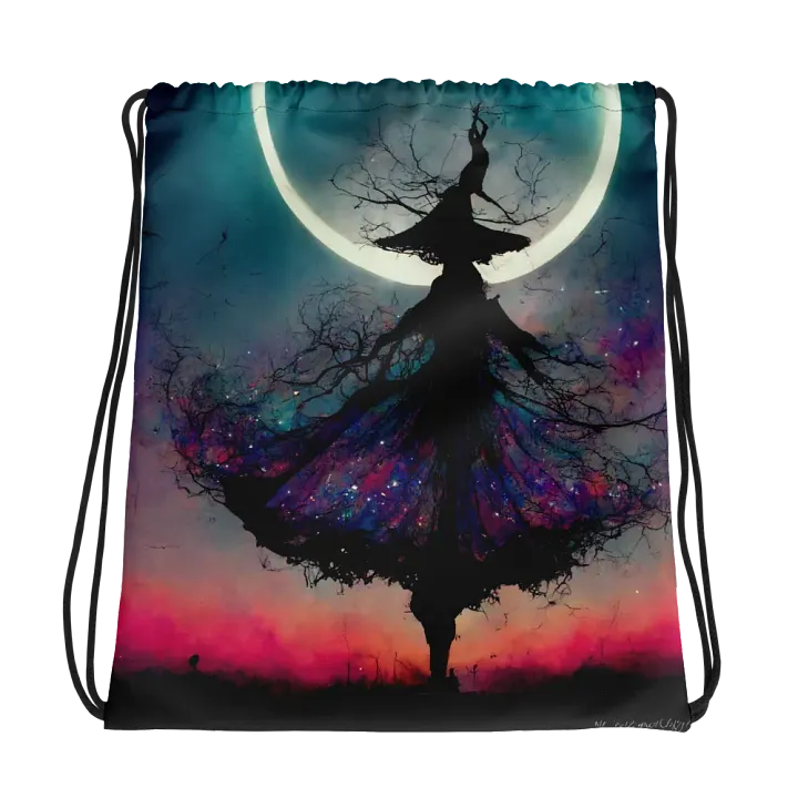 Vibrant Adventure Drawstring Backpack product image (1)