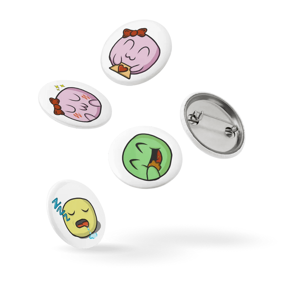 Dango OG Set - Pin Buttons product image (5)