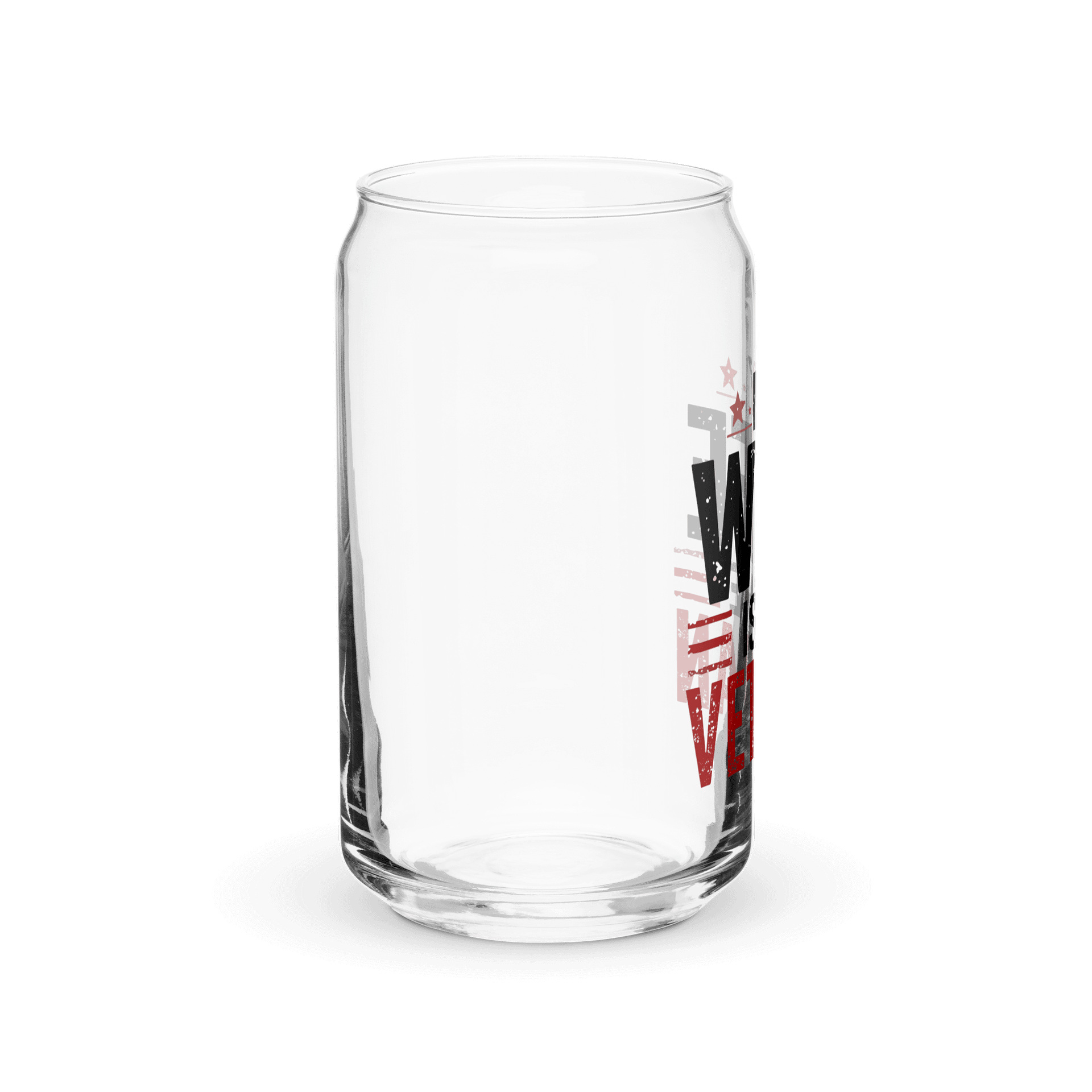 My Wife Is The Veteran Can-Shaped Glass product image (8)