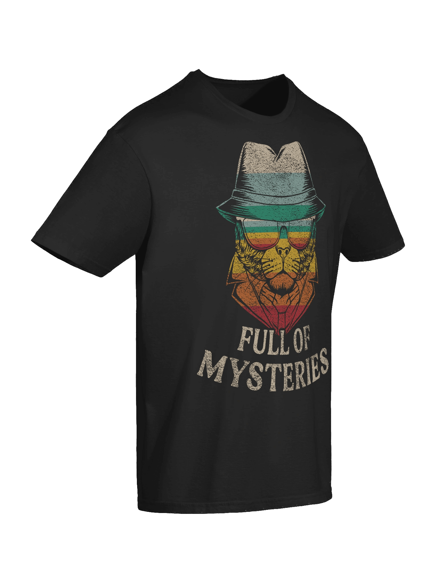 Full Of Mysteries Cat T-Shirt product image (47)