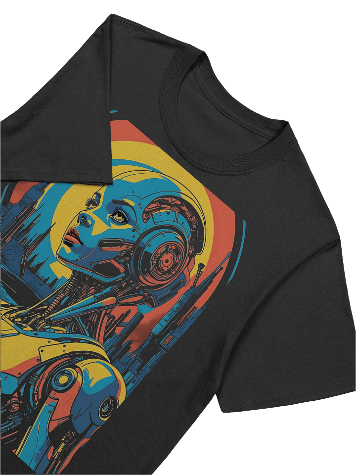 Retro-Futuristic Robot Empress T-Shirt product image (2)