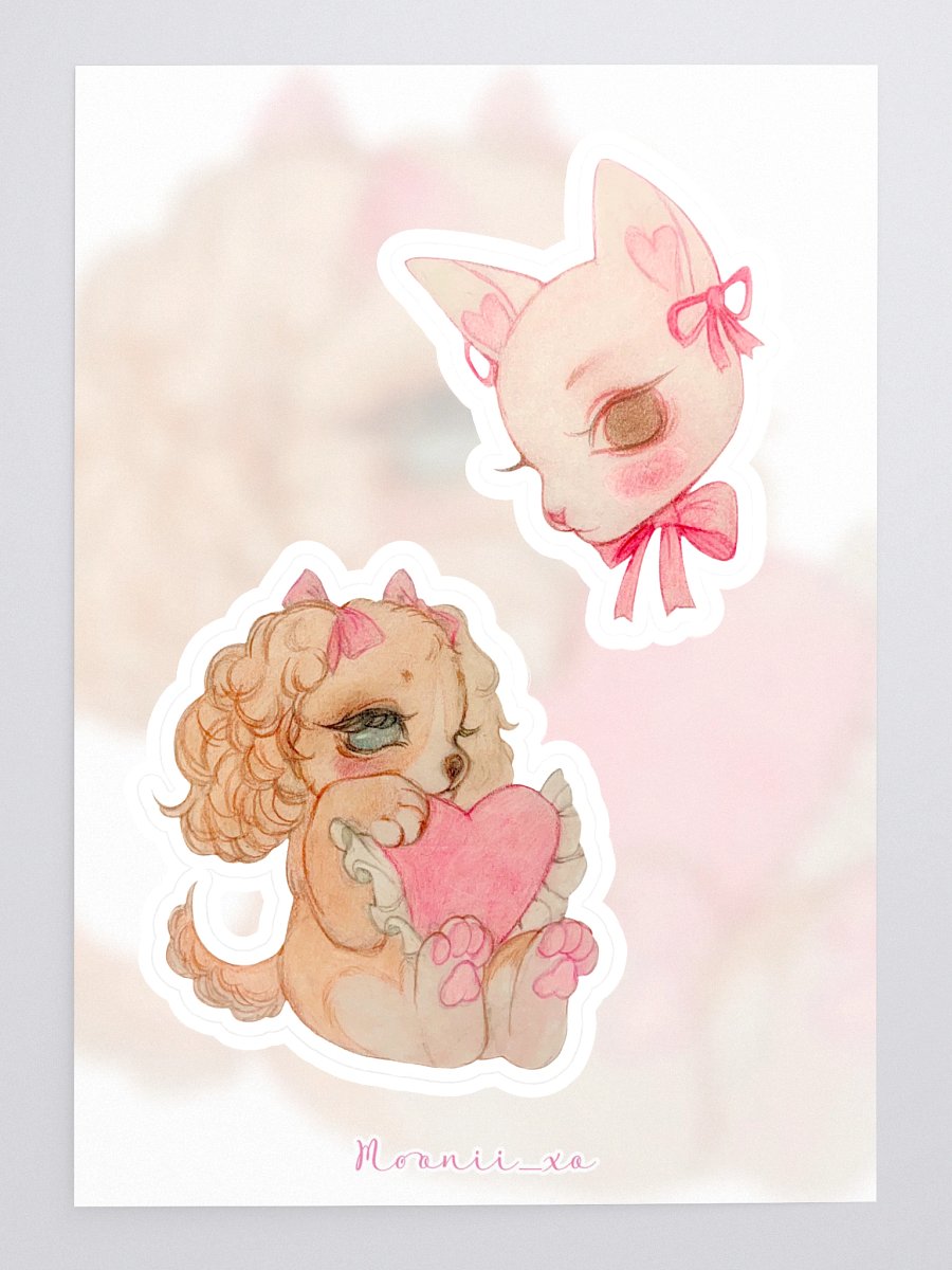 ♡ Soft Hearts ♡ Stickers product image (3)