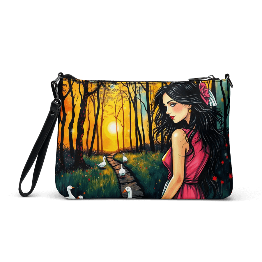 faux leather Sunrise Serenade Crossbody Bag product image (3)