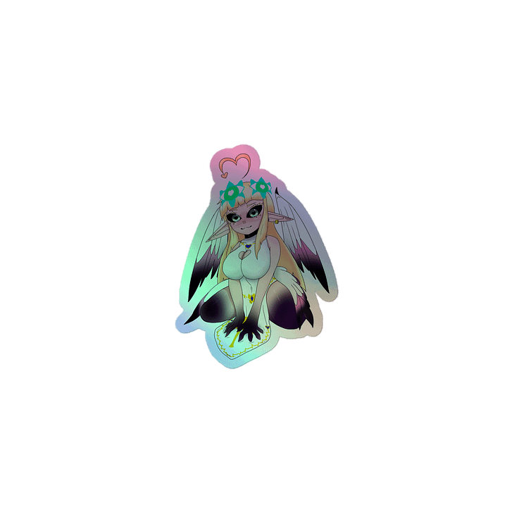 Holographic Sticker - Ari's Nightmare Angel Form product image (1)