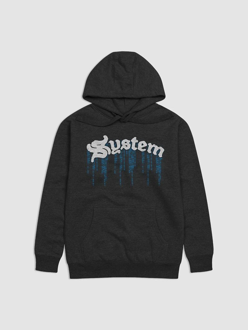 'ESCAPE THE MATRIX' Hoodie Blue