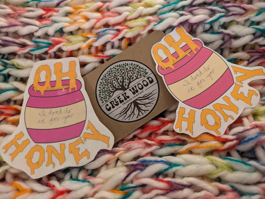 Oh Hunni Sticker Pack LG 2Pc product image (1)