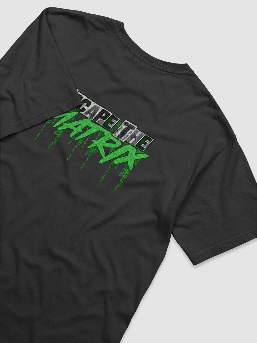 'ESCAPE THE MATRIX' T-Shirt Green product image (4)