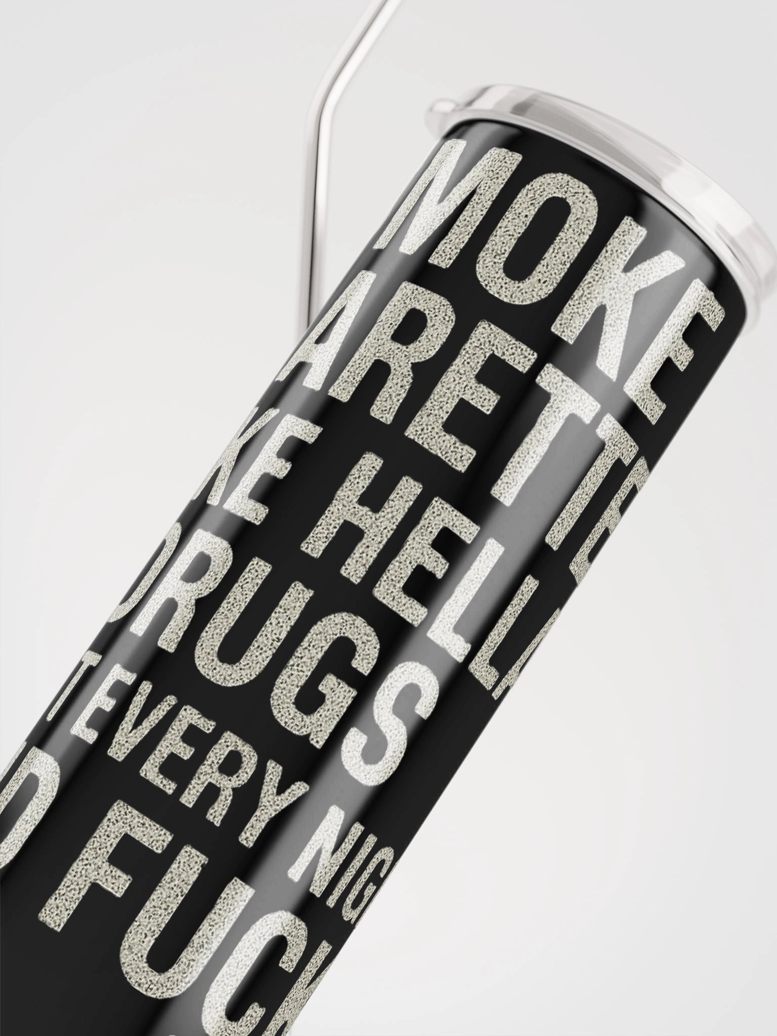 (EXPLICIT) GO OUT EVERY NIGHT AND F*** - Stainless Steel Tumbler product image (4)