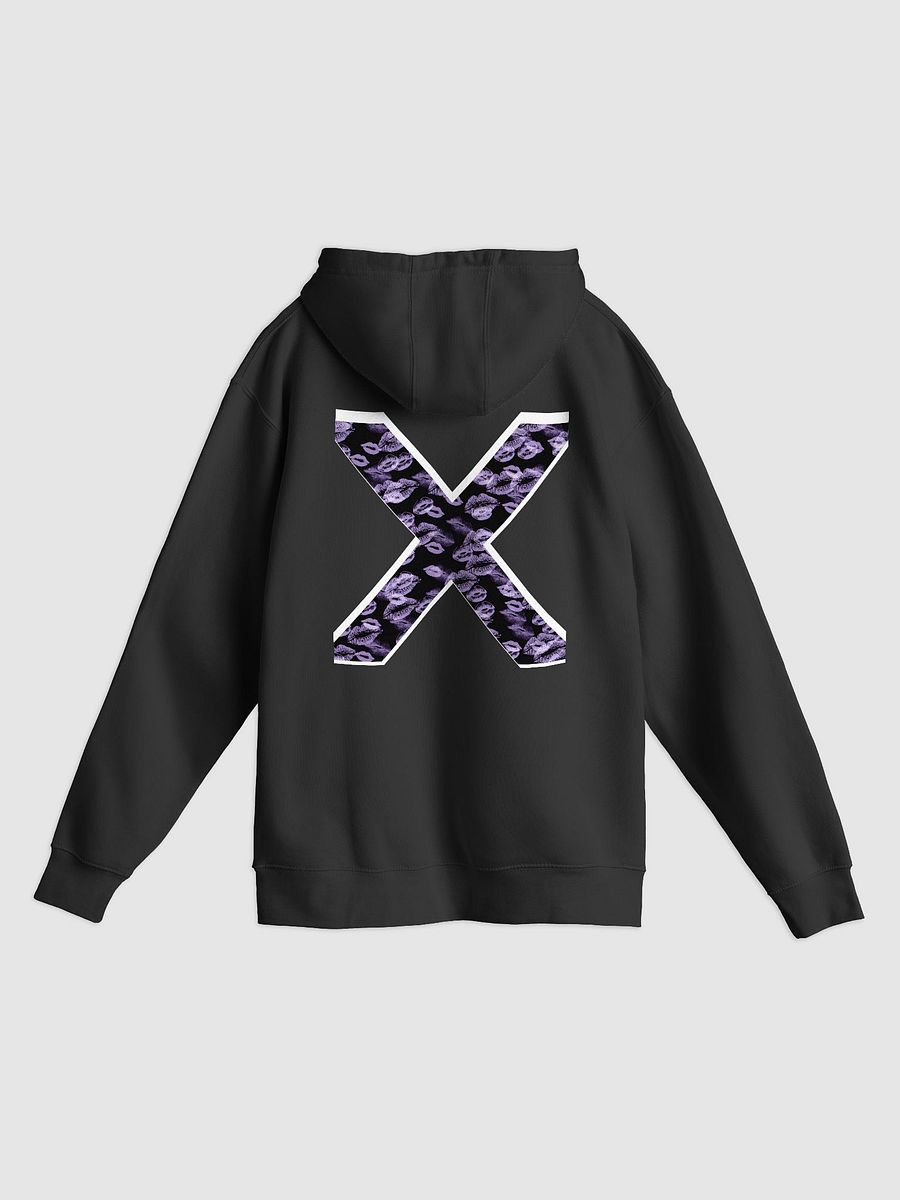 Black X Lilac Lipstick Kisses Hoodie product image (9)