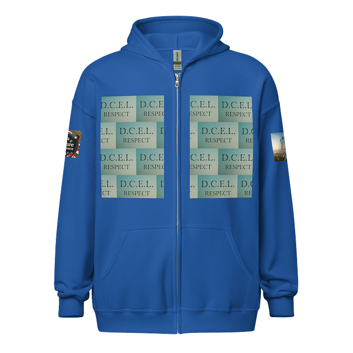 Unisex Da Culture, Experience Love! Zipper Hoodie product image (1)