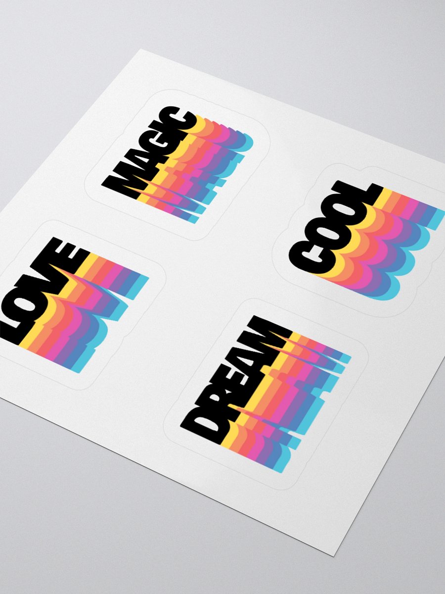 Whimsical Word Sticker Sheet product image (6)