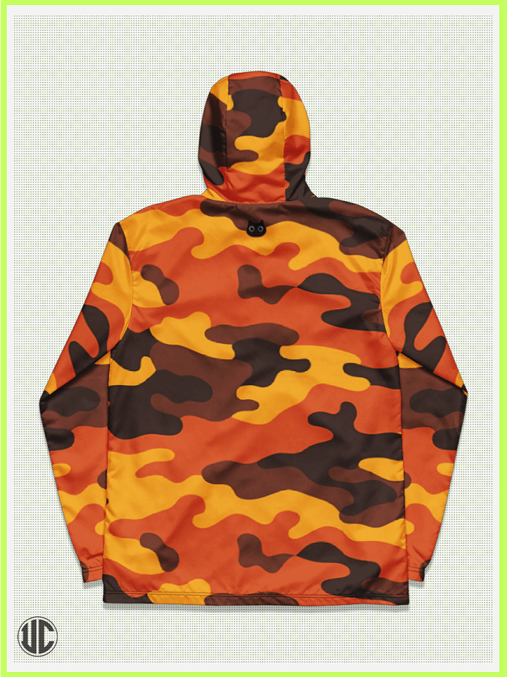Savage Sunset Orange Camo – Windbreaker product image (2)