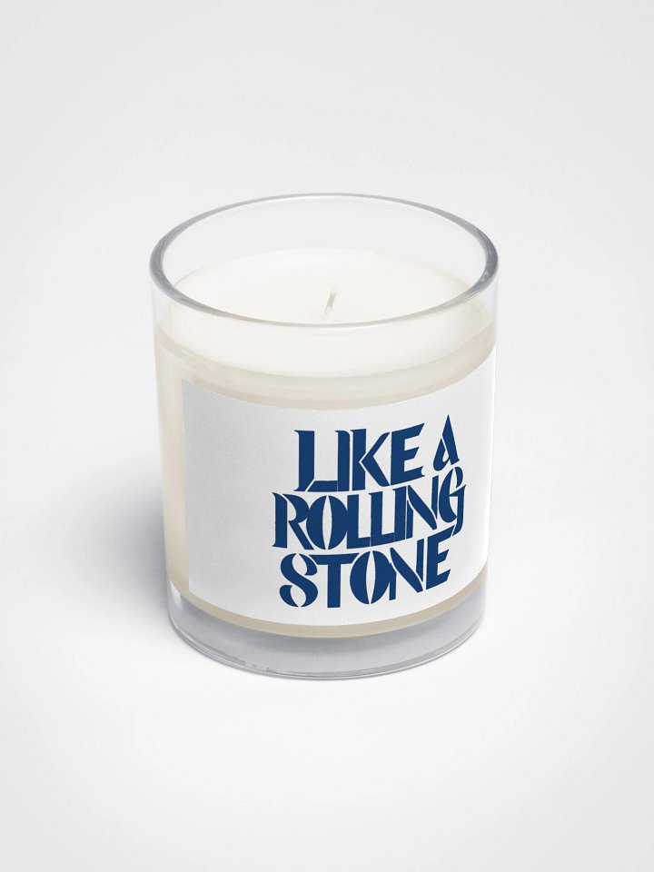 Stylish 'Like a Rolling Stone' Soy Wax Candle product image (2)