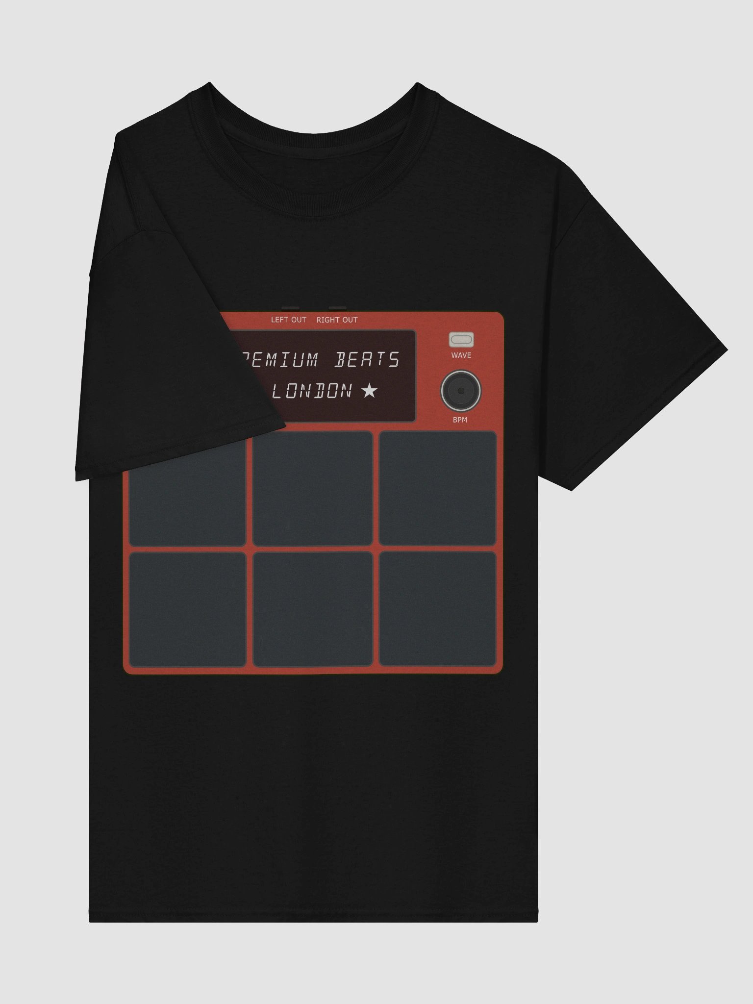 Premium London | Drum Synth T-shirt product image (4)