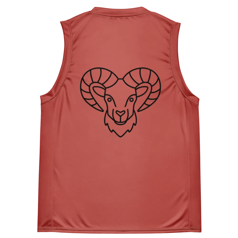 Aries Symbol All-Over Print Basketball Jersey product image (4)