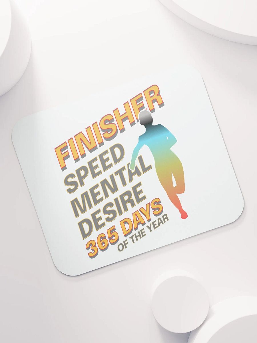 Finisher 365 DaysMotivational Runner Mouse Pad product image (3)