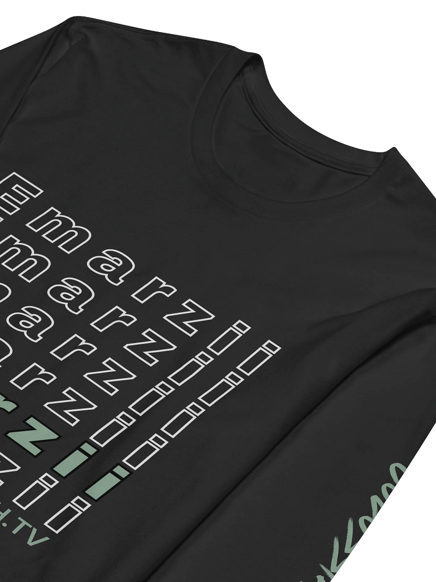Black Emarzii Emarzii Long Sleeve Tee product image (3)